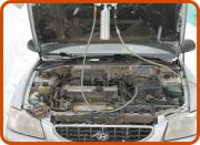 Промывка инжектора Hyundai Accent