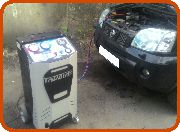 Заправка автокондиционера Nissan x-trail t30